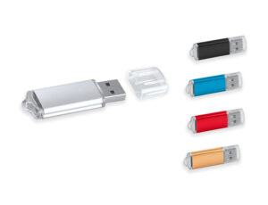 USB флаш памет 64GB — метал и пластмаса