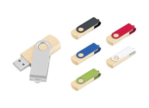 USB флаш памет 64GB — дърво