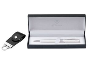 К-т химикалка и кожено USB-32GB